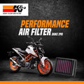 KTM duke 390 k&n air filter bs4 & bs6