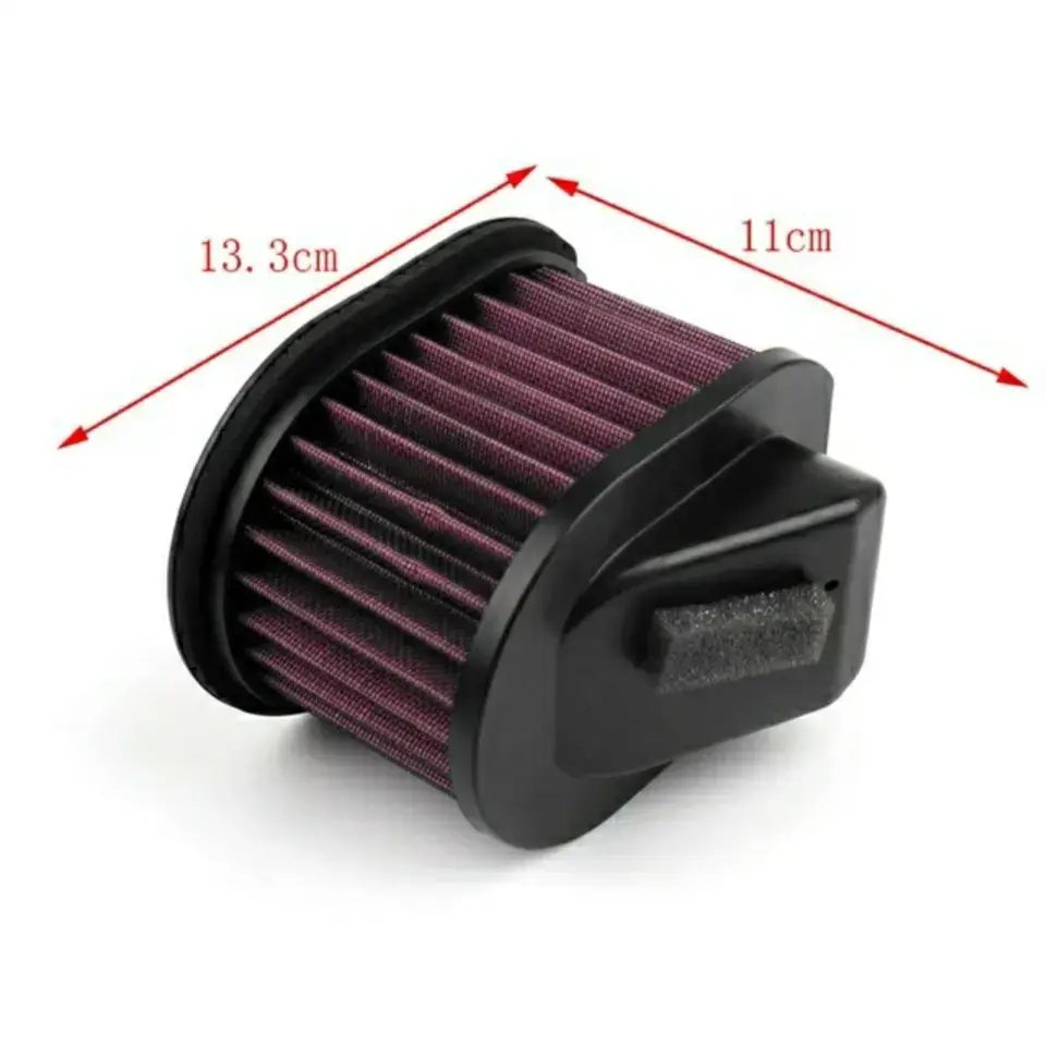 Kawasaki Z800 Compatible High-Performance Washable/ Reusable Air filter/ Air Intake Cleane