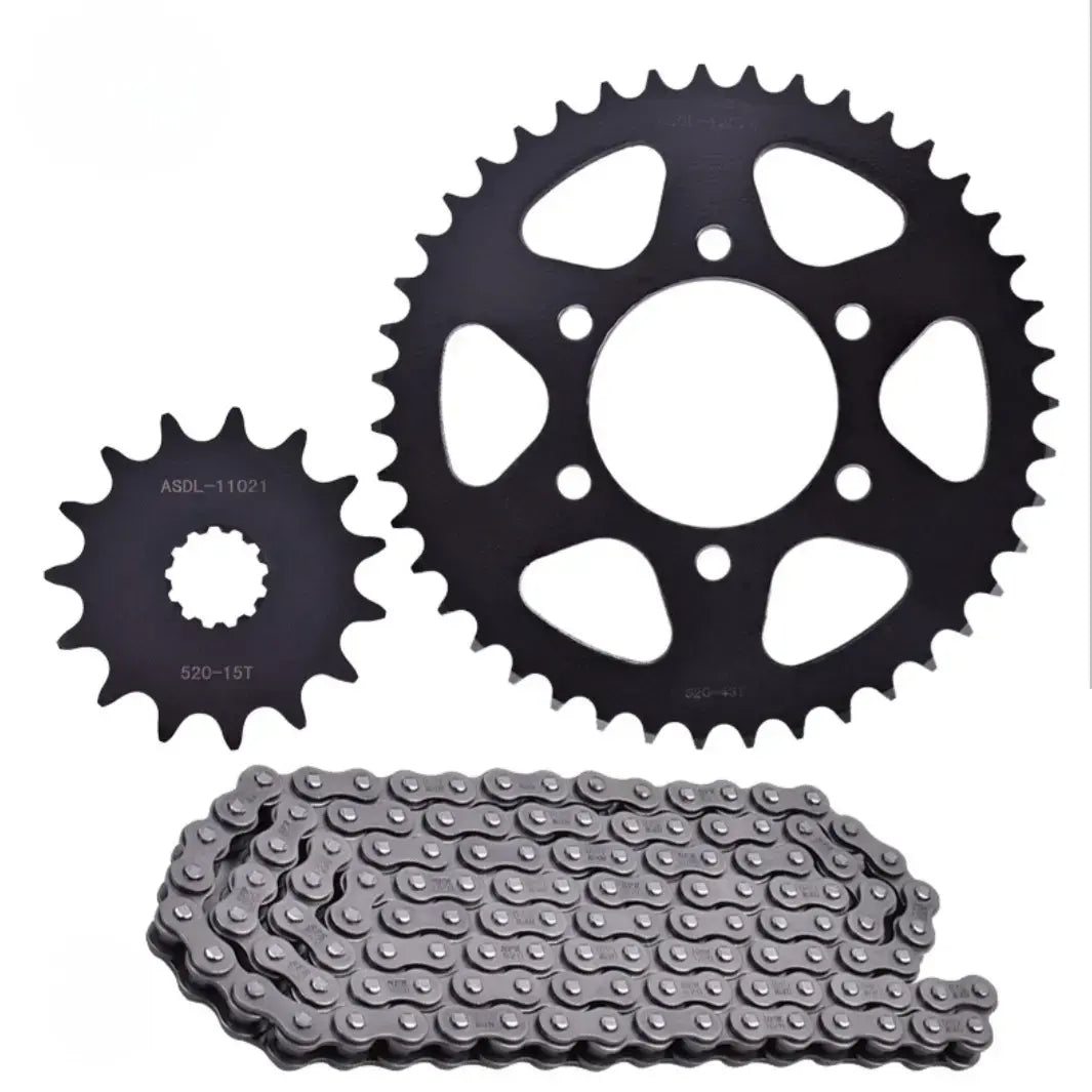 Chain Front Rear Sprocket Set for Kawasaki ER6f ER6n 06-16 Ninja 650R Ninja650 – RKD