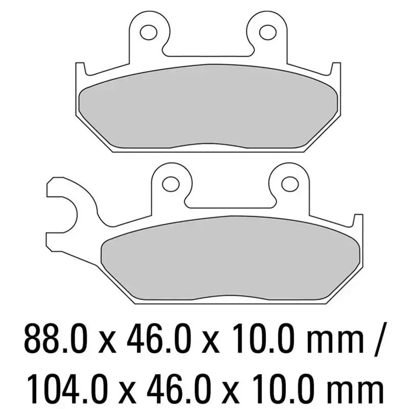 Triumph Sintered brake pads – RKD