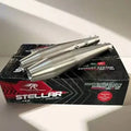 Red rooster performance exhaust for Interceptor 650 and continental Gt 650 stellar polish with Db killer