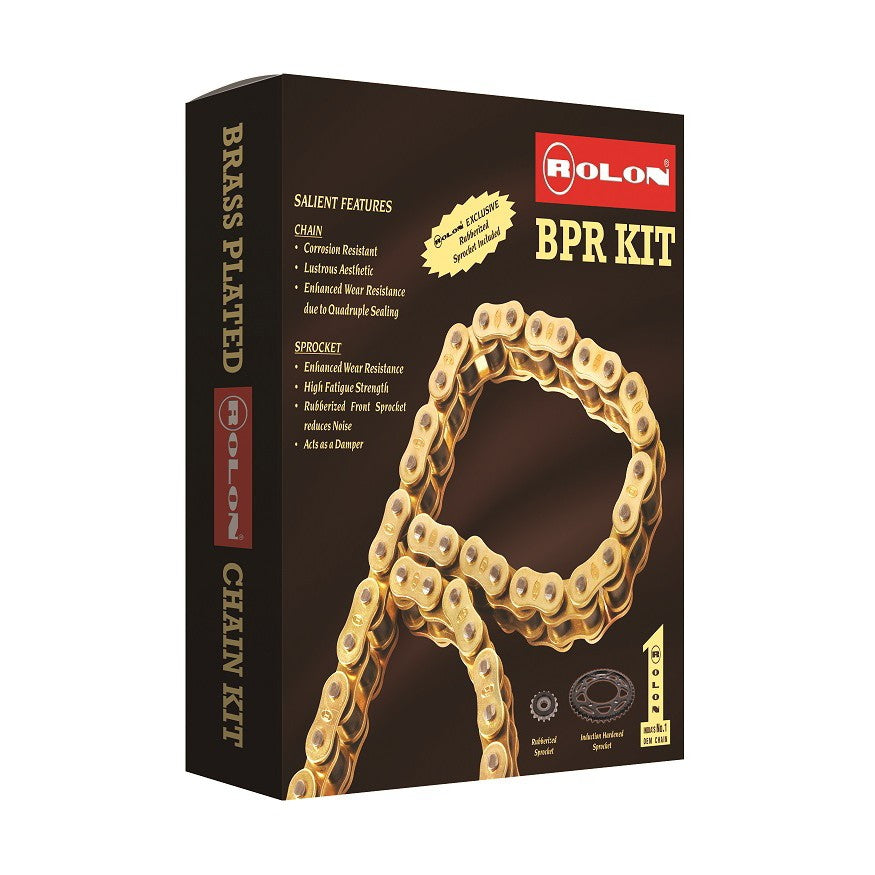 Duke 250CC KIT HXRC 372NF Brass Chain and Sprocket kit
