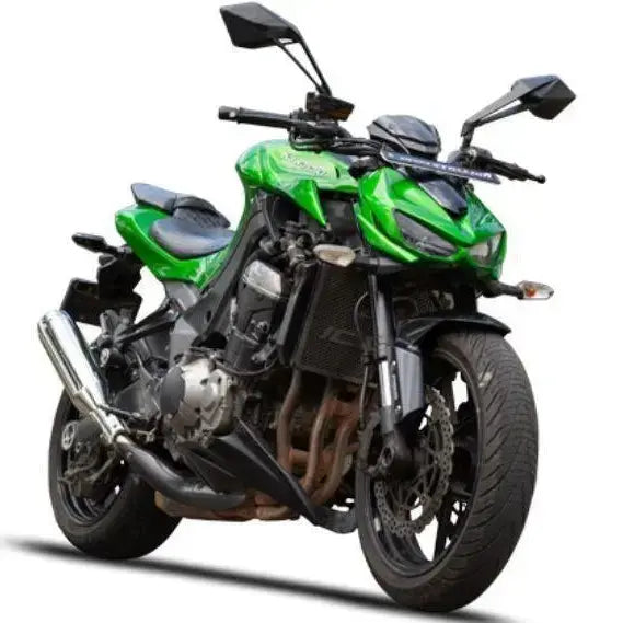Kawasaki Z1000 full system exhaust detail
