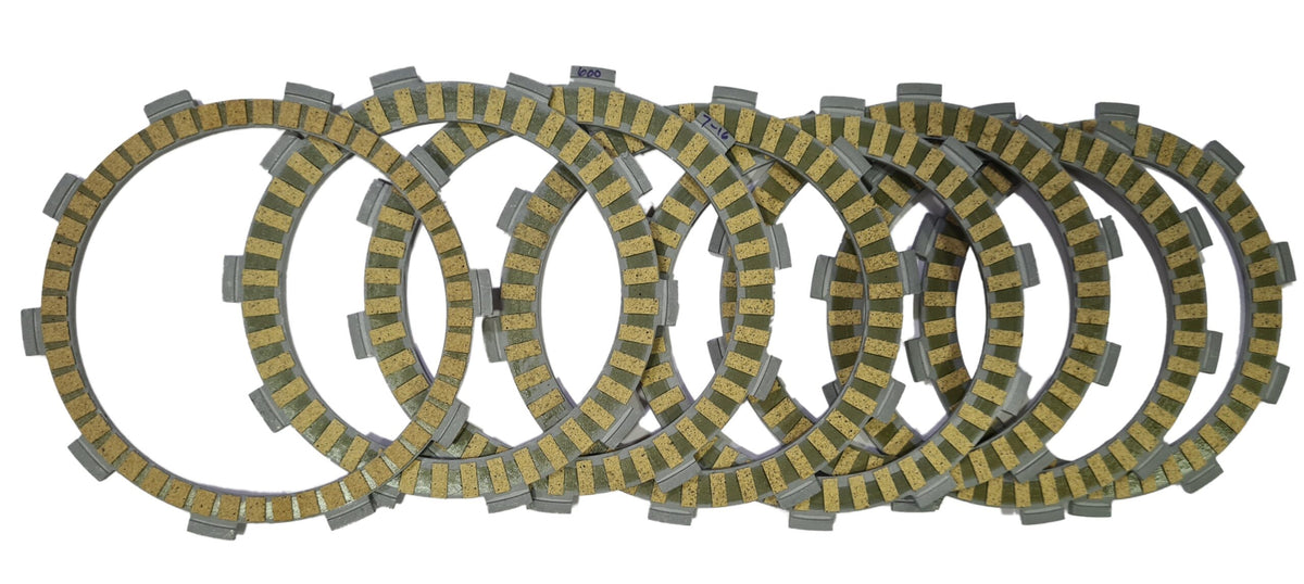 High Quality Paper Based Clutch Plates Suitable for Honda CBR600 2007-2016 Set of 7 Clutch Plates &amp; 1 Friction