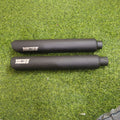 Harley sportster iron 883 slip on exhaust Balck