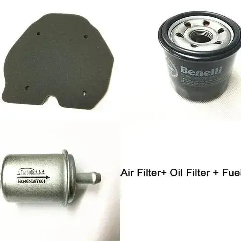 Benelli Service Kit Oil filter + air filter + fuel filter for Bn300i 302r TNT300 – RKD