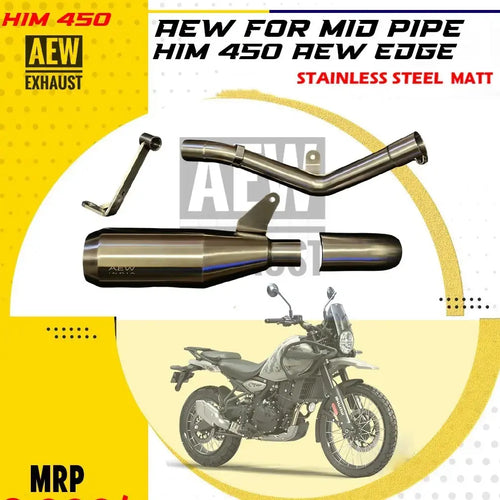 Aew exhaust kit for Himalayan 450